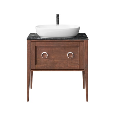 Тумба PLAZA Classic напольная с ящиками 80, орех Тумба PLAZA Classic напольная с ящиками 80, орех