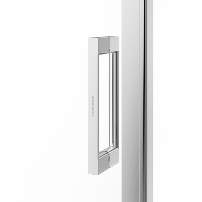 Душевая дверь VETRO, раздвижная, 110х195, хром Душевая дверь VETRO, раздвижная, 110х195, хром