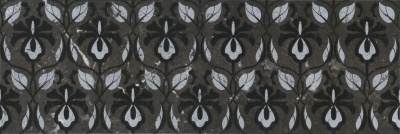 Декор Тубкаль чёрный глянцевый обрезной 30x89,5x0,9 Декор Тубкаль чёрный глянцевый обрезной 30x89,5x0,9