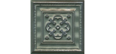 Керамический декор 9,8x9,8x1 Барельеф глянцевый