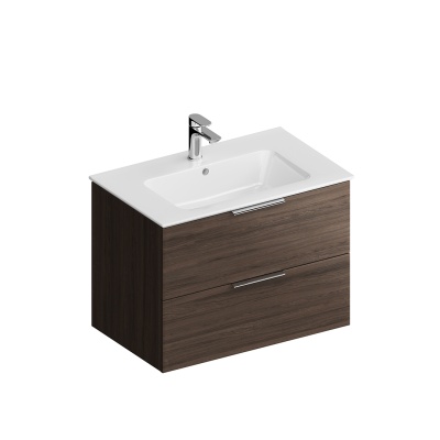 Тумба PIANO Forte подвесная с ящиками 75, дымчатый вяз Тумба PIANO Forte подвесная с ящиками 75, дымчатый вяз