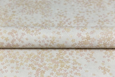 Обои виниловые на флизелиновой основе Апрель мотив 1, серый