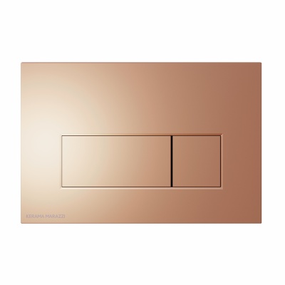 Кнопка управления для скрытых систем инсталляции, розовое матовое золото