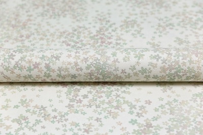 Обои виниловые на флизелиновой основе Апрель мотив 1, белый цветной