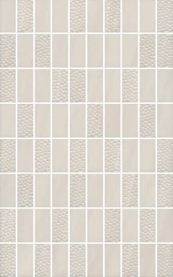 Декор Сияние мозаичный глянцевый 25x40x0,8