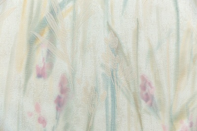 Обои виниловые на флизелиновой основе Отражение мотив, цветной светлый