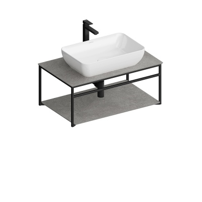 Металлическая структура PLAZA Next подвесная 80, черная матовая Металлическая структура PLAZA Next подвесная 80, черная матовая