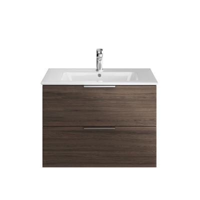 Тумба PIANO подвесная с ящиками 75, дымчатый вяз Тумба PIANO подвесная с ящиками 75, дымчатый вяз