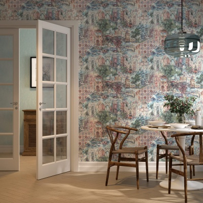 Обои виниловые Впечатление мотив, цветной