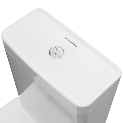 Бачок для унитаза PLAZA Modern, белый глянцевый