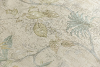 Обои виниловые Оранжерея мотив, жёлтый