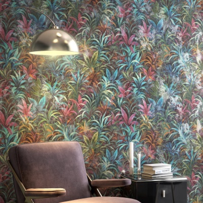 Обои виниловые Экзотика мотив, цветной Обои виниловые Экзотика мотив, цветной