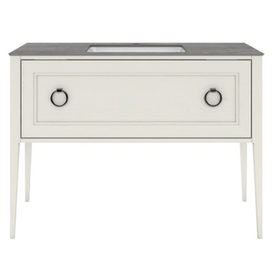 Тумба PLAZA Classic напольная с ящиком 120, белая матовая Тумба PLAZA Classic напольная с ящиком 120, белая матовая