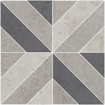 Декор Про Лаймстоун серый матовый 60x60x0,9