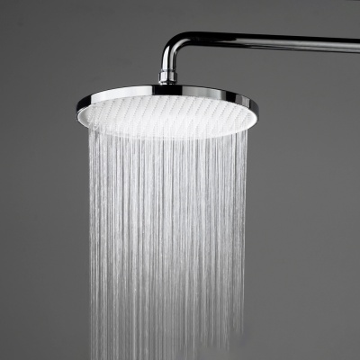 Душевая колонна FONTE на 3 потока с фиксированным изливом и механическим смесителем, хром Душевая колонна FONTE на 3 потока с фиксированным изливом и механическим смесителем, хром