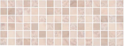 Декор Флораль мозаичный глянцевый 15x40x0,8