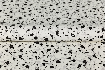 Обои виниловые на флизелиновой основе Семинато мотив, черно-белый Обои виниловые на флизелиновой основе Семинато мотив, черно-белый