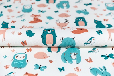 Обои виниловые на флизелиновой основе Уик-энд мотив, оранжево-синий животные Обои виниловые на флизелиновой основе Уик-энд мотив, оранжево-синий животные