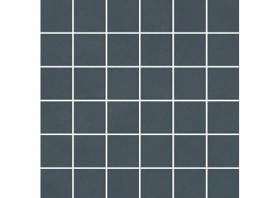 Декор Про Чементо мозаичный синий тёмный матовый 30x30x0,9