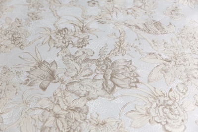 Обои виниловые Азулежу мотив, бежевый