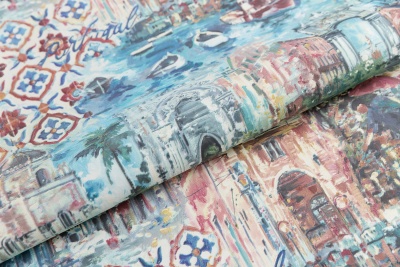 Обои виниловые Впечатление мотив, цветной Обои виниловые Впечатление мотив, цветной