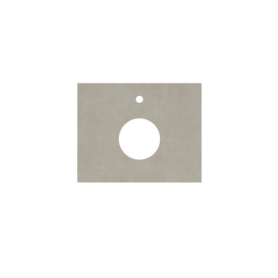 Столешница из керамогранита для накладных раковин, Про Чементо 60, бежевый натуральный Столешница из керамогранита для накладных раковин, Про Чементо 60, бежевый натуральный